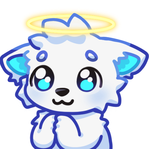 Wuffer Plead Discord sticker