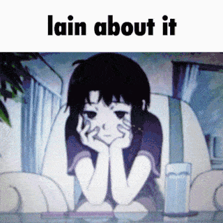 lain about it  Discord sticker