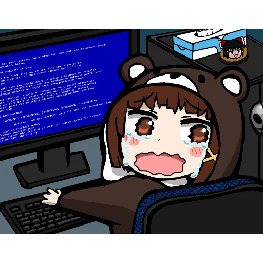 waaaah Discord sticker