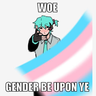 Woe, gender be upon ye Discord sticker