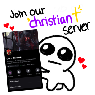 Join our Christian discord ✝️