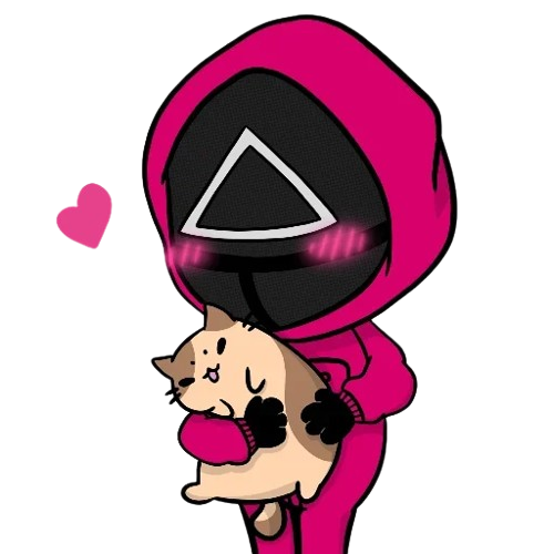 guard cat hug Discord sticker
