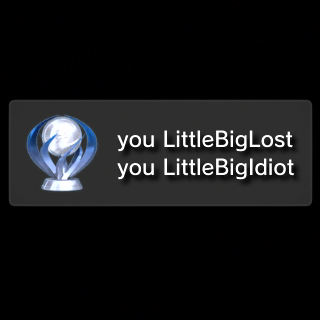 you LilBigLost you LilBigIdiot Discord sticker