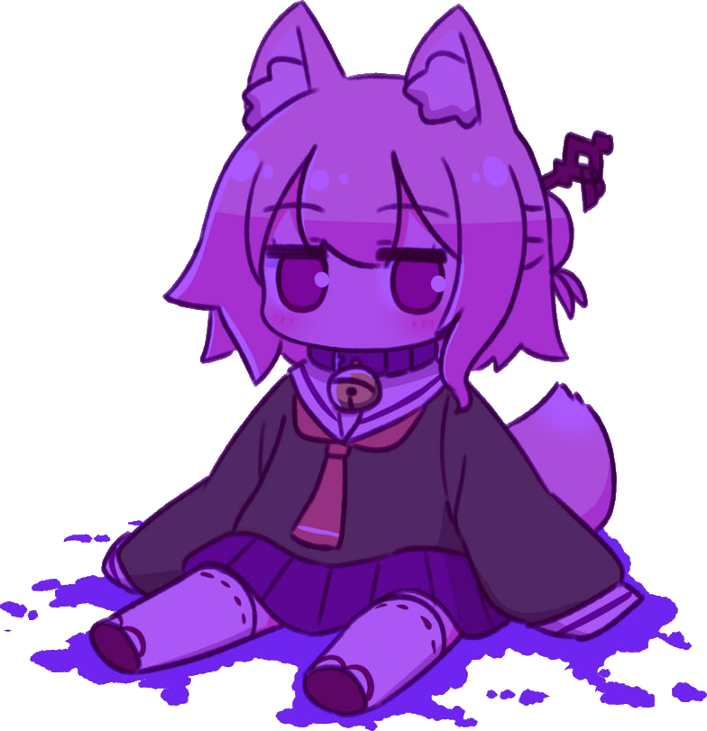 shiggy purple Discord sticker