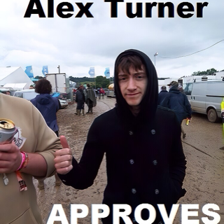 Alex Turner Approves Discord sticker