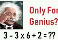 only for genius