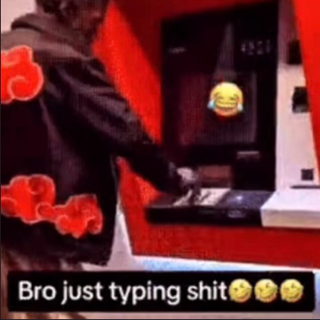 Brojusttyping Discord sticker