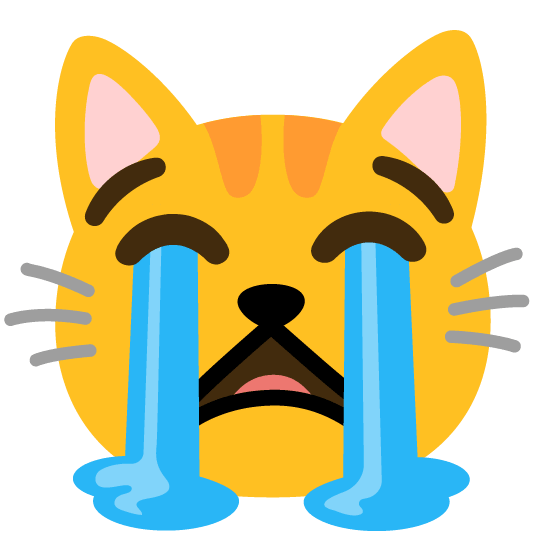 Cat Sob Discord sticker