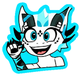 QTheDragon Hello Discord sticker