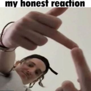 honest reaction