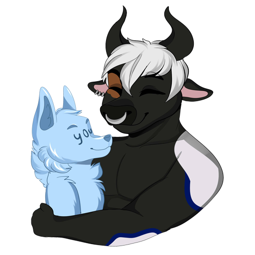 Erus Hug /fluffy Discord sticker