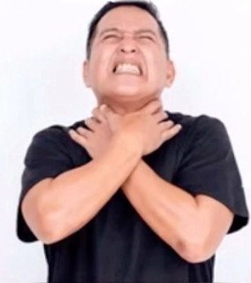 choke yourself | .gg/socialz Discord sticker