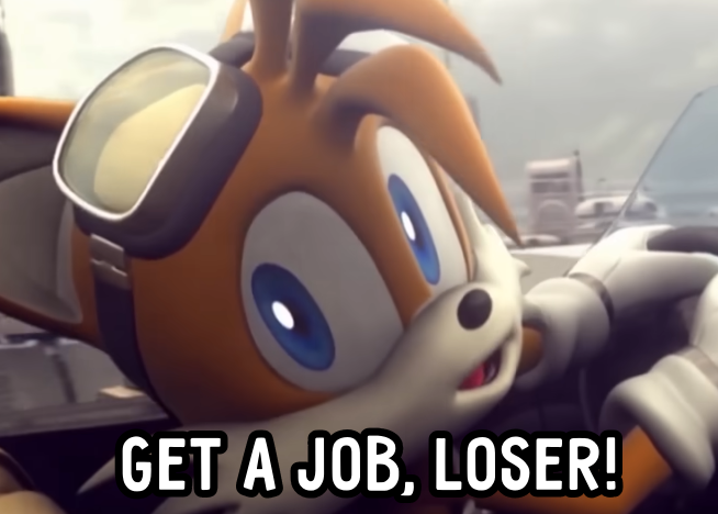 get a job loser Discord sticker