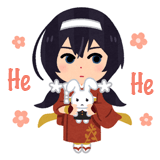 Kyouka HeHe Discord sticker