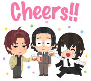 Buraiha Cheers Discord sticker