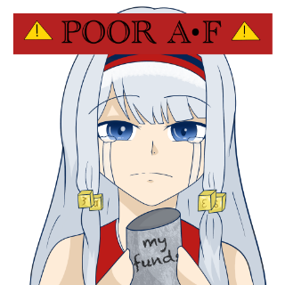 GamiPoor Discord sticker