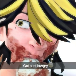 Kazu Hungry Discord sticker