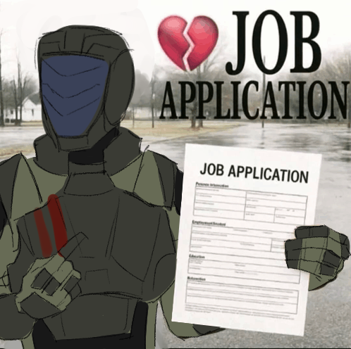 Job Application Trager Discord sticker