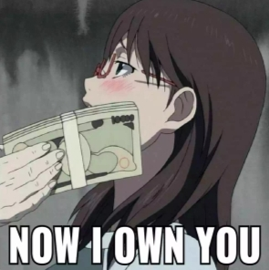 owe you Discord sticker