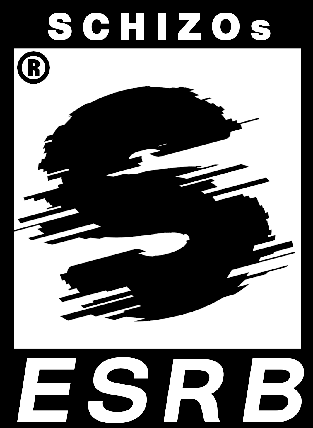 Rated S for Schizo Discord sticker
