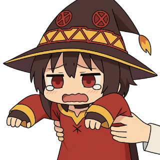 Megumin Bwaa Discord sticker