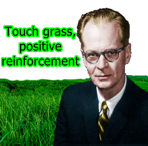 Touch Grass Discord sticker