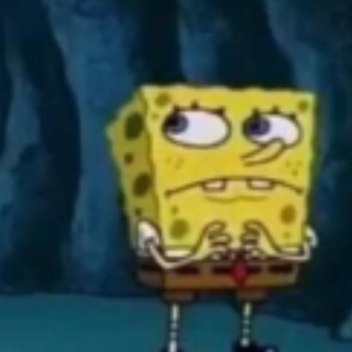 Scared SpongeBob 