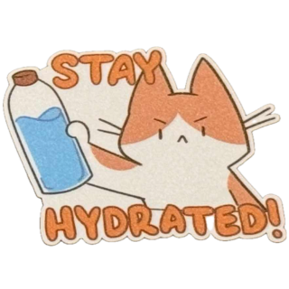 stay hydrated !!