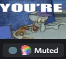 muted