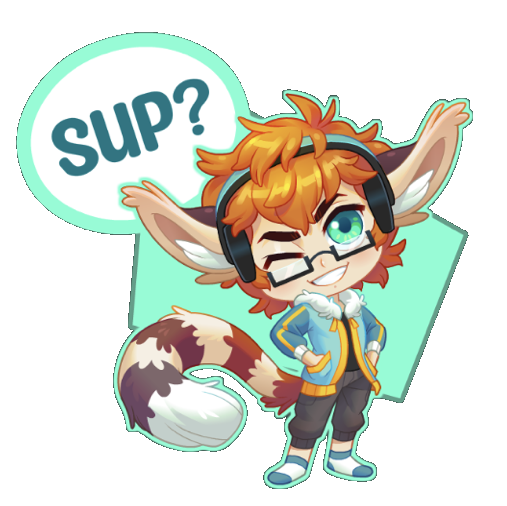 Anon-Wink Discord sticker