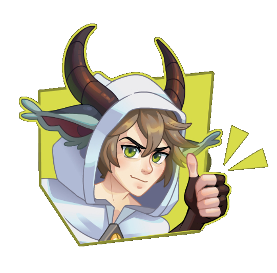 Scale-ThumbsUp Discord sticker