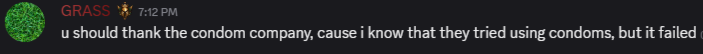 Condom Discord sticker