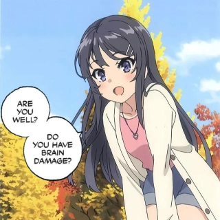 Mai Ask Discord sticker