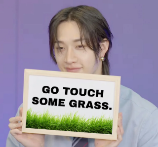 HVCTouchGrass Discord sticker