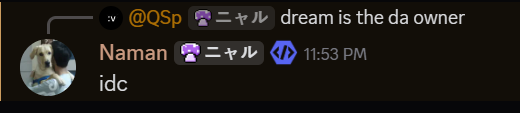 NAMAN BEING SAVAGE Discord sticker