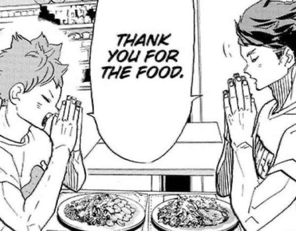 thank you for the food