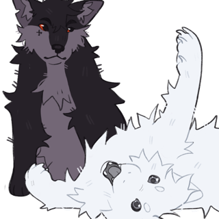flopping near apex /fluffy Discord sticker