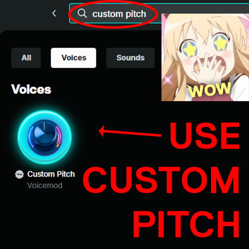 Use Custom Pitch!