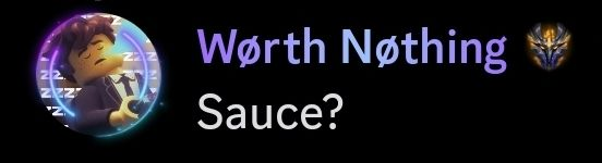 sauce? Discord sticker