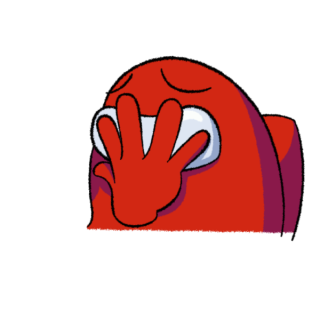 facepalm Discord sticker