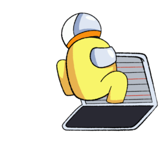 i'm out Discord sticker
