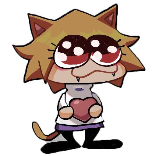 Neco arc heart Discord sticker