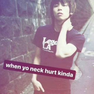when yo neck hurt kinda
