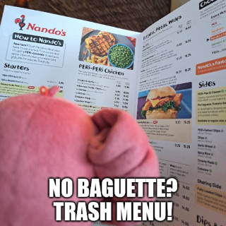 Teto Trash Menu