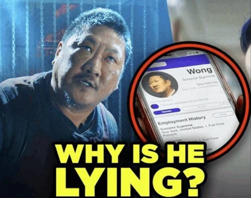 Why is he LYING??!!