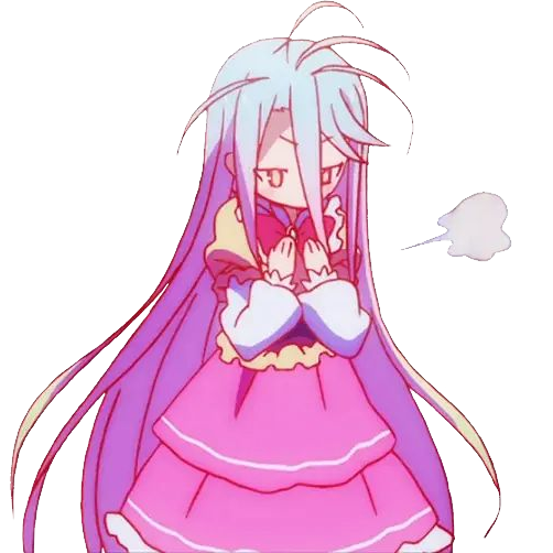 Shiro Pout Discord sticker