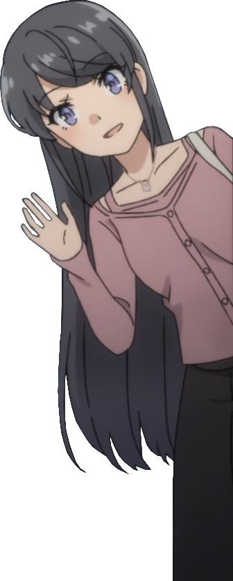 Mai Wave Discord sticker