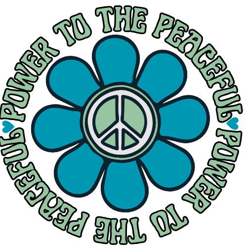Power to the Peaceful Discord sticker