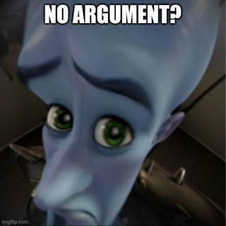 No argument? (.gg/debatecord)