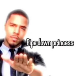 pipe down Discord sticker